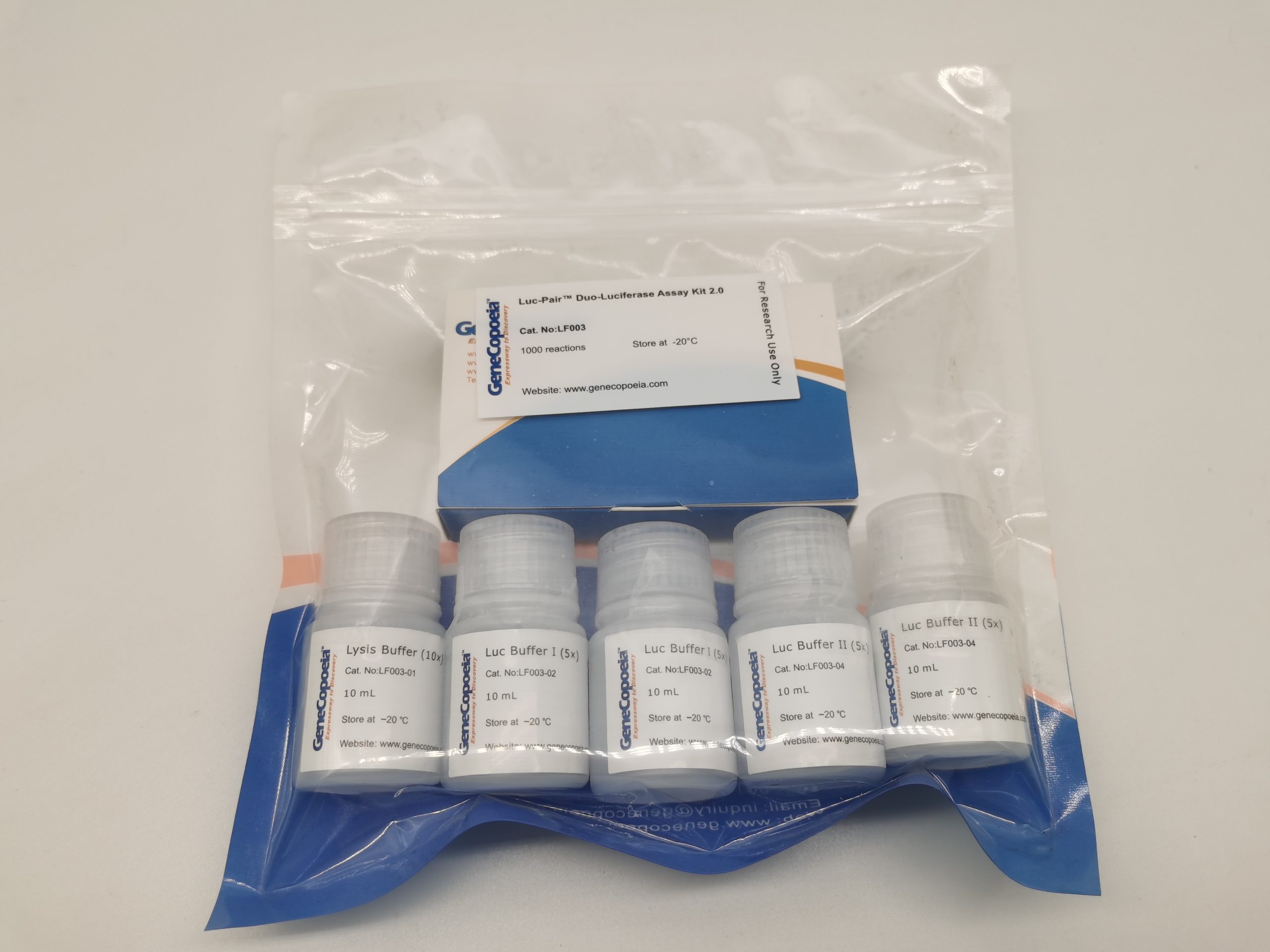LucPair™ Duo-Luciferase Assay Kit | GeneCopoeia™